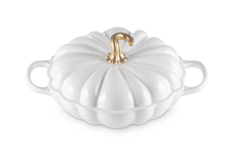 Le Creuset - Signature Pumpkin Campagnard White 28 cm