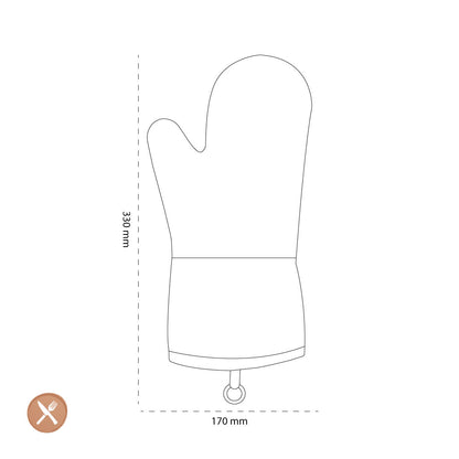 OXO - Oven glove silicone red