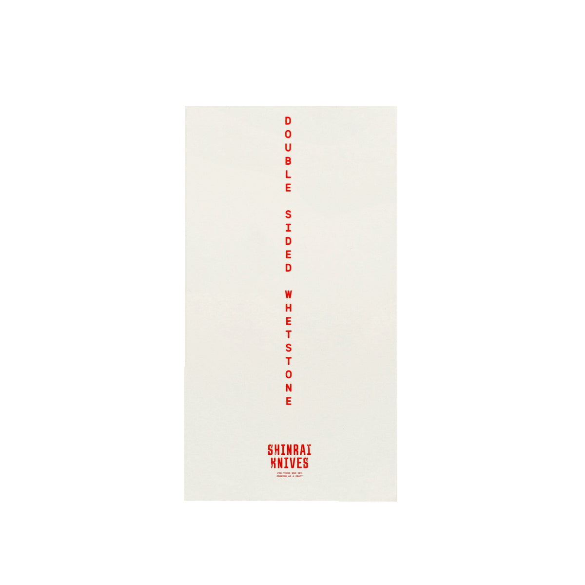 Shinrai Knives - Double-Sided Sharpening Stone - Grit 600/1500