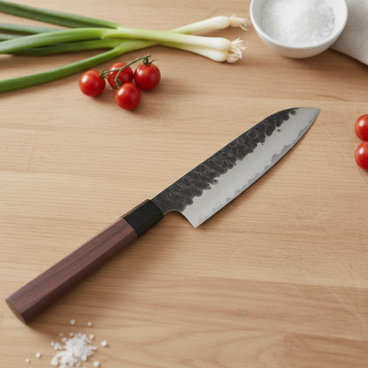 Shinrai Knives - Kurayami 7-piece Damascus Knife Set