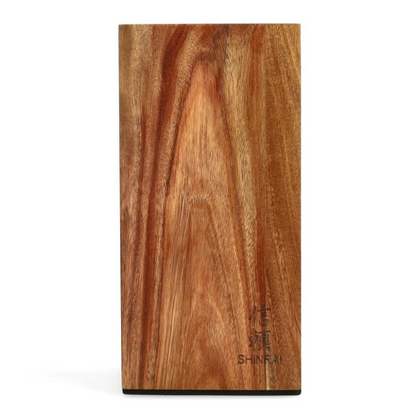 Shinrai Knives - Magnetic Knife Block Rotate - Acacia wood