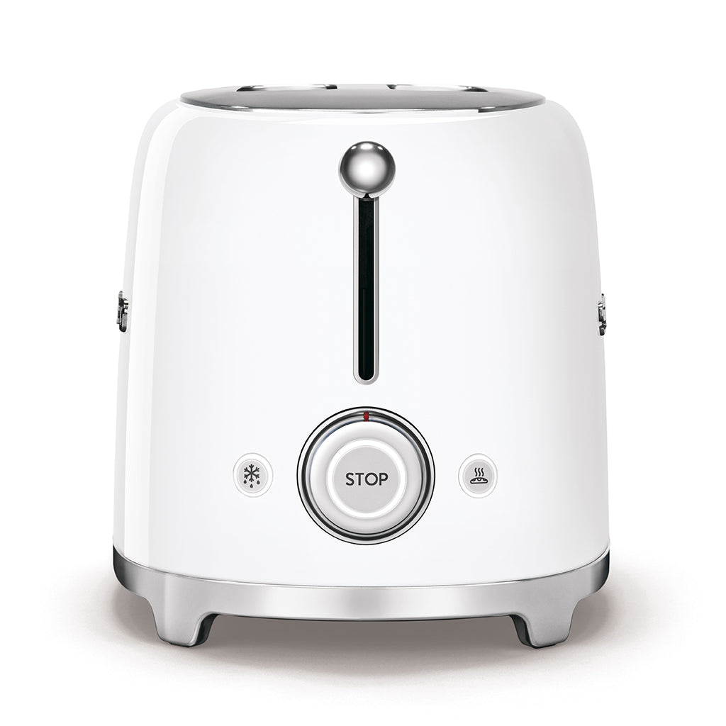 Smeg - Toasters | White | 50s | Toaster 2x2