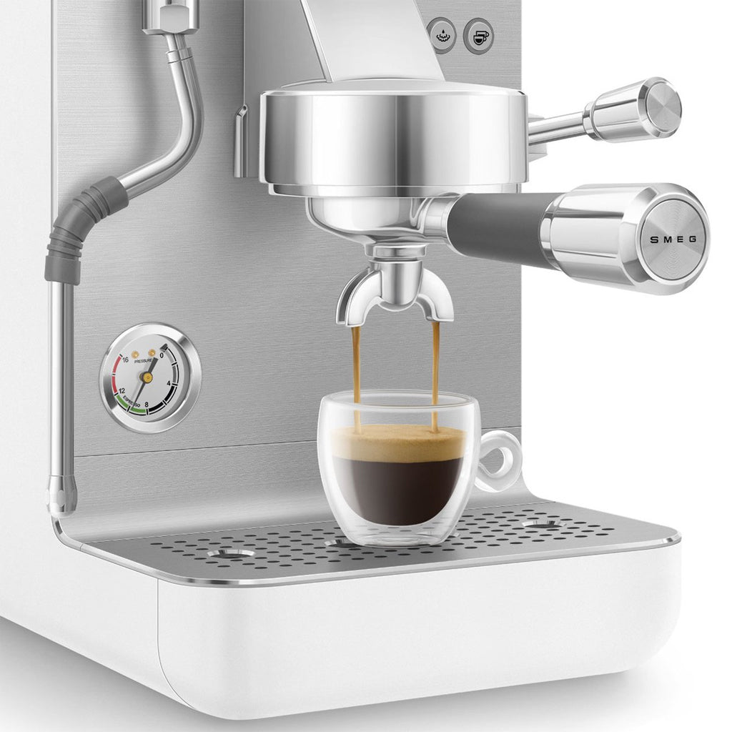 Smeg - Espresso Machine Matte White