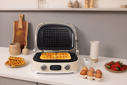 Smeg - Multifunction Grill | Cream | 50s Style | Contact Grill
