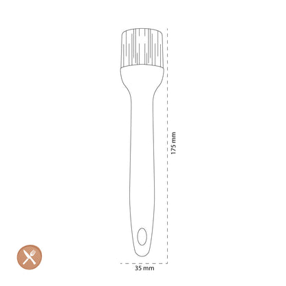 Tools2Cook - Silicone Brush Black Pepper