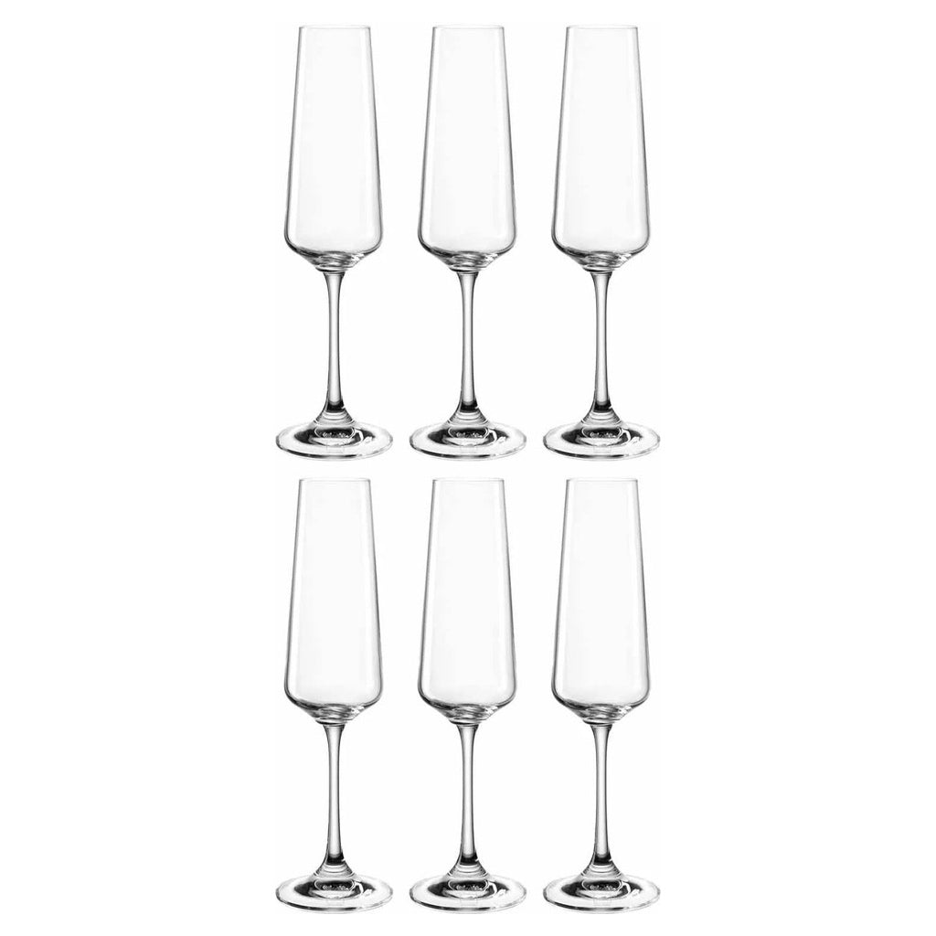 Leonardo - PALADINO Champagne Glasses 220 ml - Pack of 6