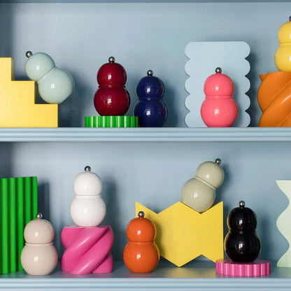 Addison Ross - Chubbie Peper & Zoutmolen Chocolate 12 cm Peper/Zoutmolen Addison Ross 