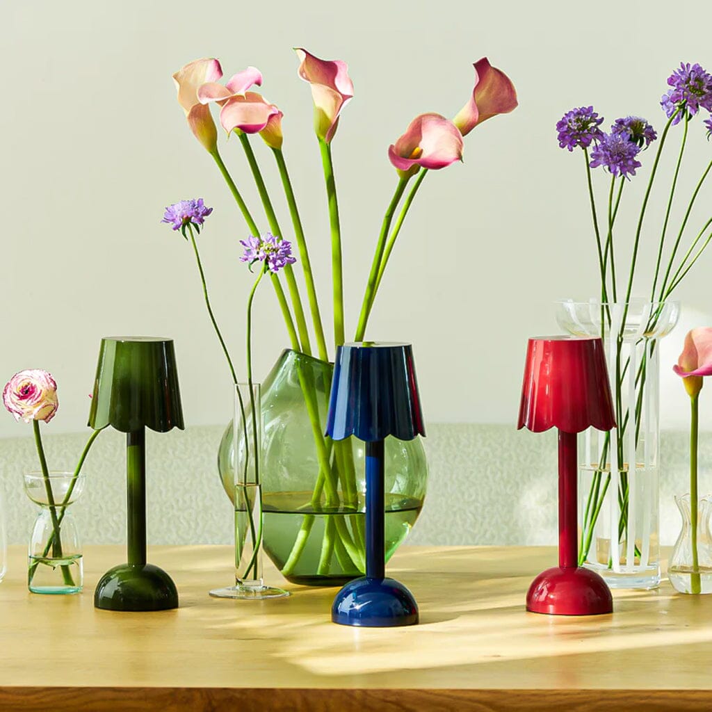 Addison Ross - Scallop Tafellamp LED - Khaki - 28 cm Tafellamp Addison Ross 