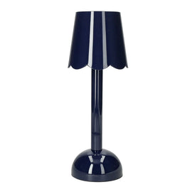 Addison Ross - Scallop Tafellamp LED - Navy - 28 cm Tafellamp Addison Ross 