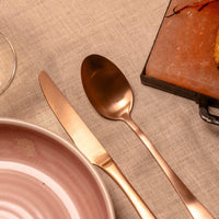 Amefa - Austin 24-delige Bestekset 6 Personen - Mat Koper Bestekset Amefa 