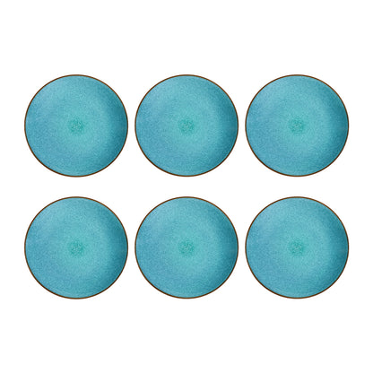 Medard de Noblat - Feeling Turquoise Dessert Plate 21 cm (set of 6)