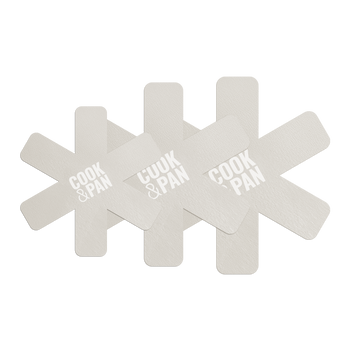 Cook & Pan Go Ivory Pannenbeschermer 3-Pack