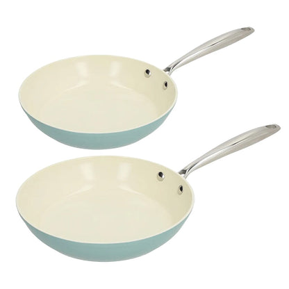 Cook & Pan - Go Blue Koekenpannenset 2-delig Pannenset Cook & Pan 