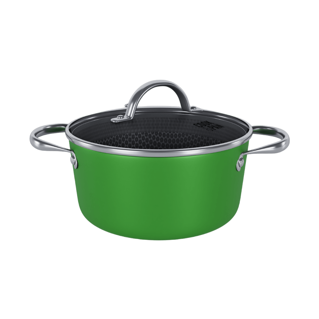 Cook & Pan - Honey Go Green Kookpot 22 cm met glazen deksel Cook & Pan 