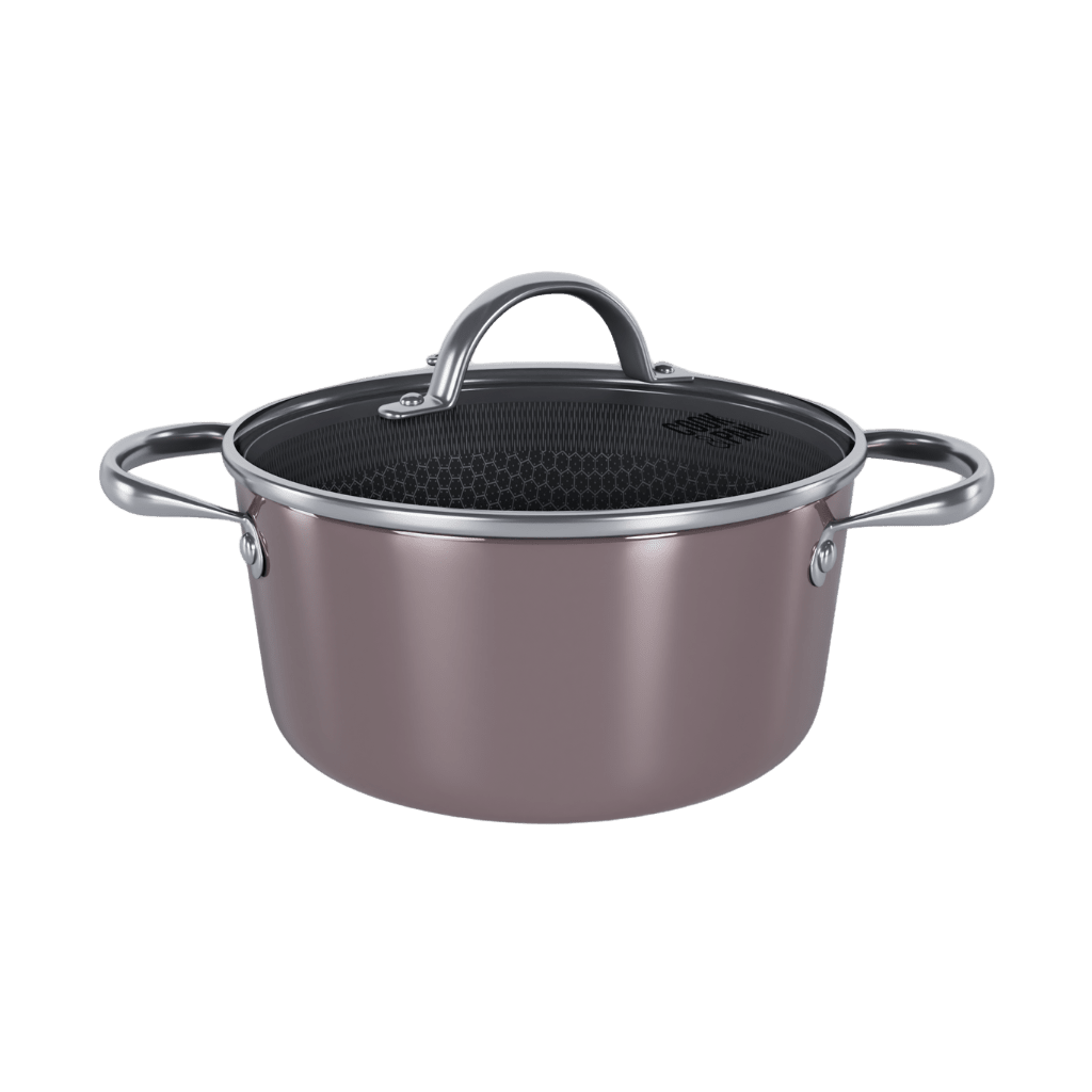 Cook & Pan - Honey Taupe of Mind Kookpot 24 cm met glazen deksel Cook & Pan 