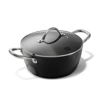 Cook &amp; Pan - Casserole Signature 24 cm avec couvercle en verre