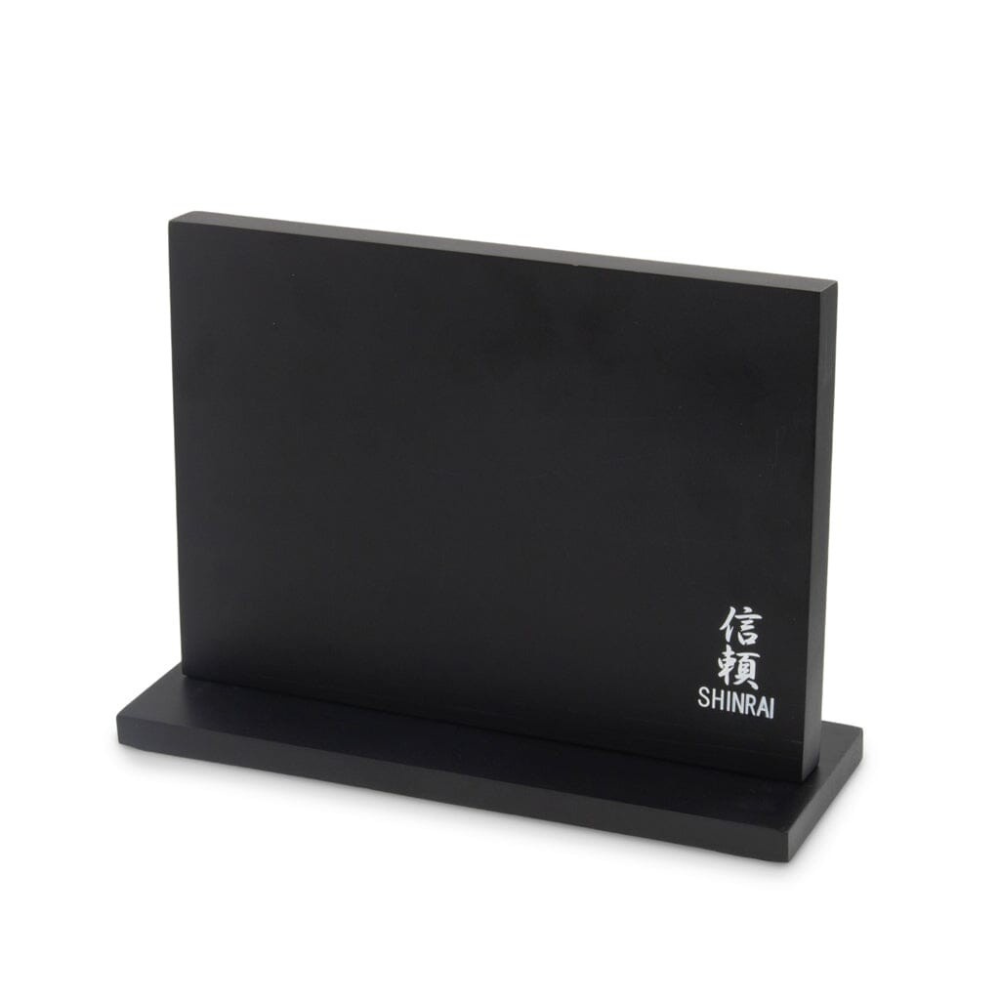 Shinrai Knives - Magnetic Knife Block Double Sided - Black