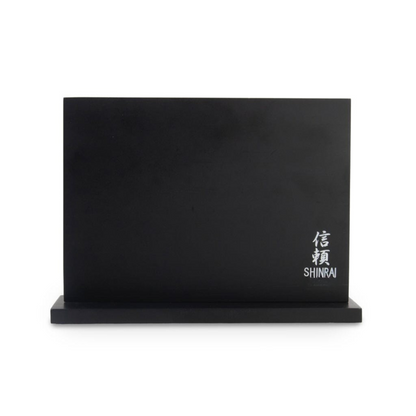 Shinrai Knives - Magnetic Knife Block Double Sided - Black