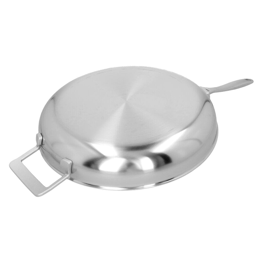 demeyere Industry5 ステンレスフライパン 32cm Demeyere Industry5 Stainless Steel Skillets | Sur La Table