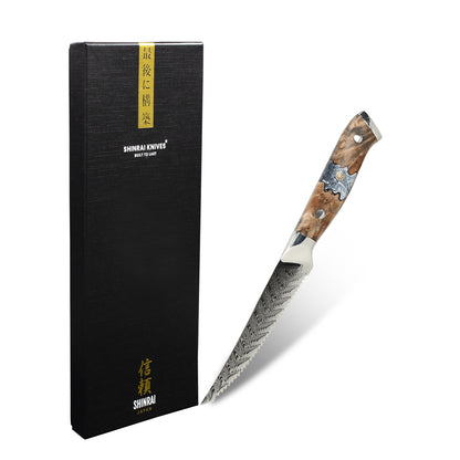 Shinrai Japan - Eclipse Series Damascus Steak Knife 13 cm