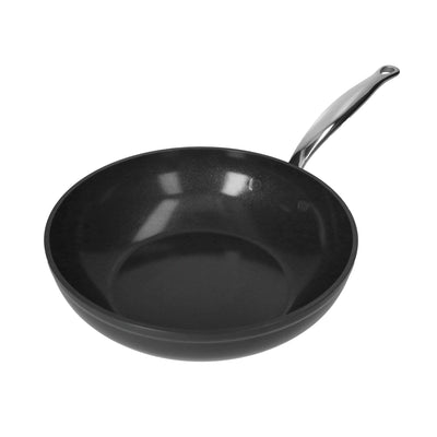 GreenPan - Barcelona Pro 4-delige Pannenset 24/24/28 cm - koekenpan + stoofpan met deksel + wokpan Pannenset GreenPan 