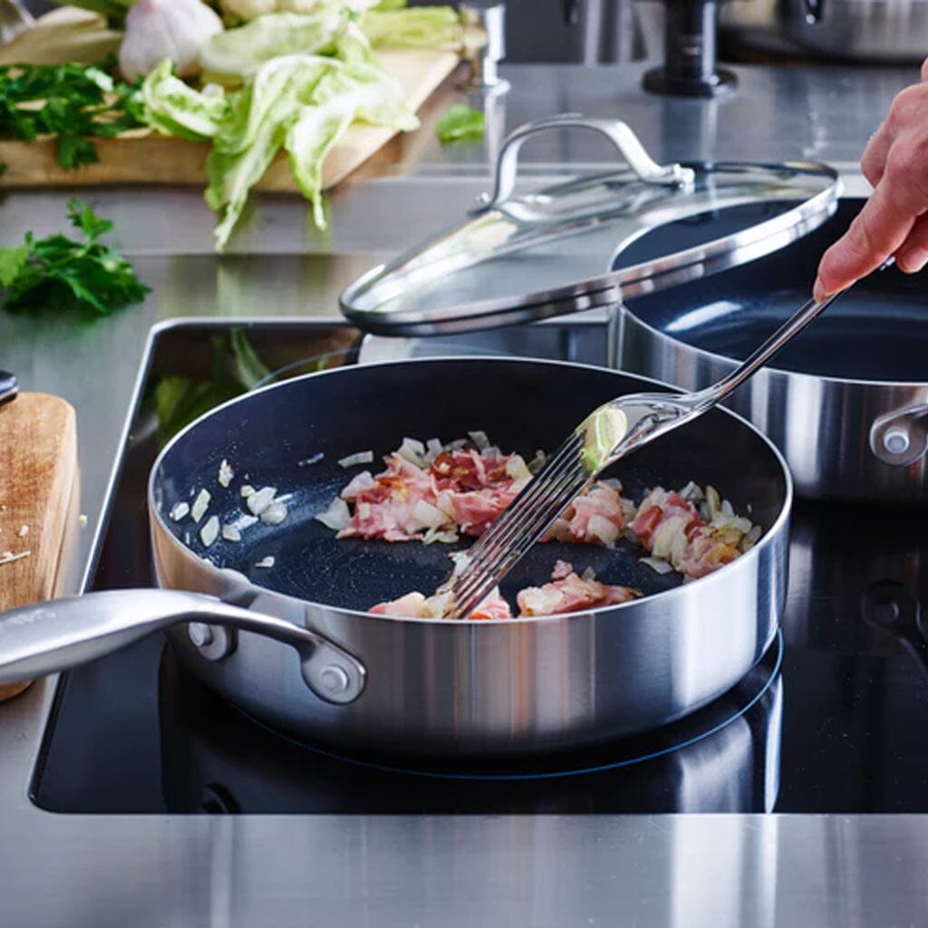 Snack pans for induction