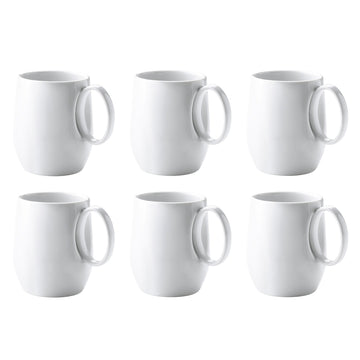 Medard de Noblat - Yaka White Mug 40 cl (set of 6)