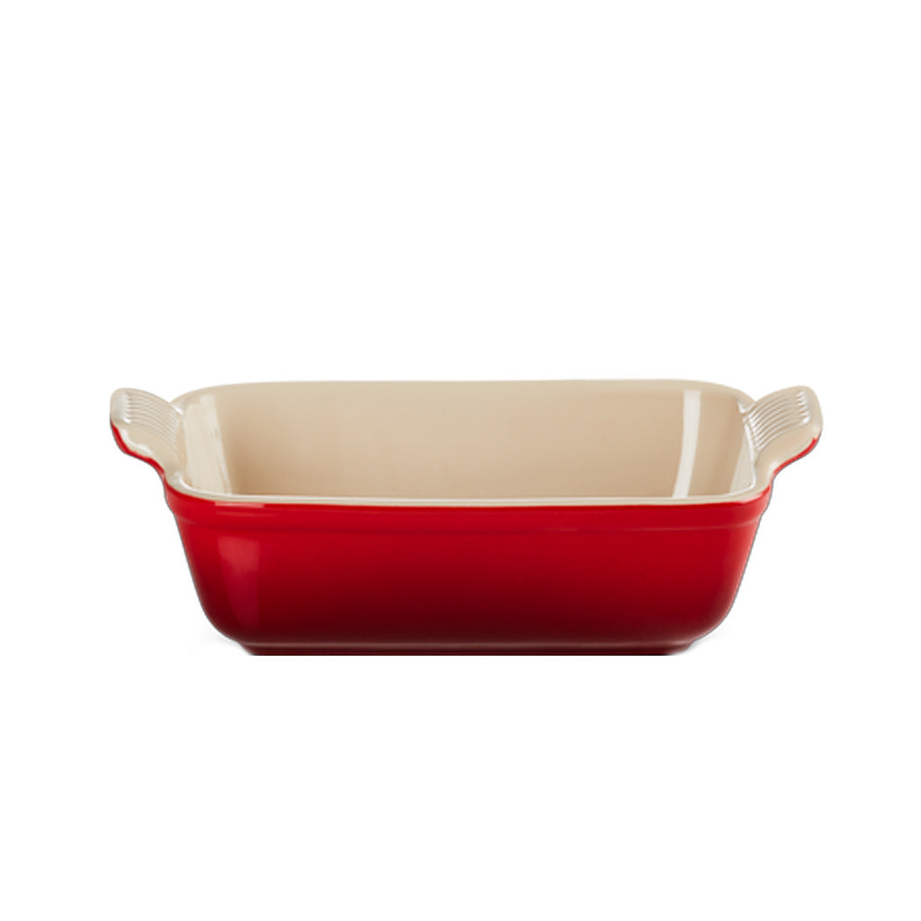 LeCreuset - Plat à four rectangulaire Rouge cerise 19x14cm 1,1l