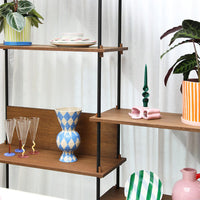 &Klevering - Flute curve karamel set van 2 Champagne glazen &Klevering 