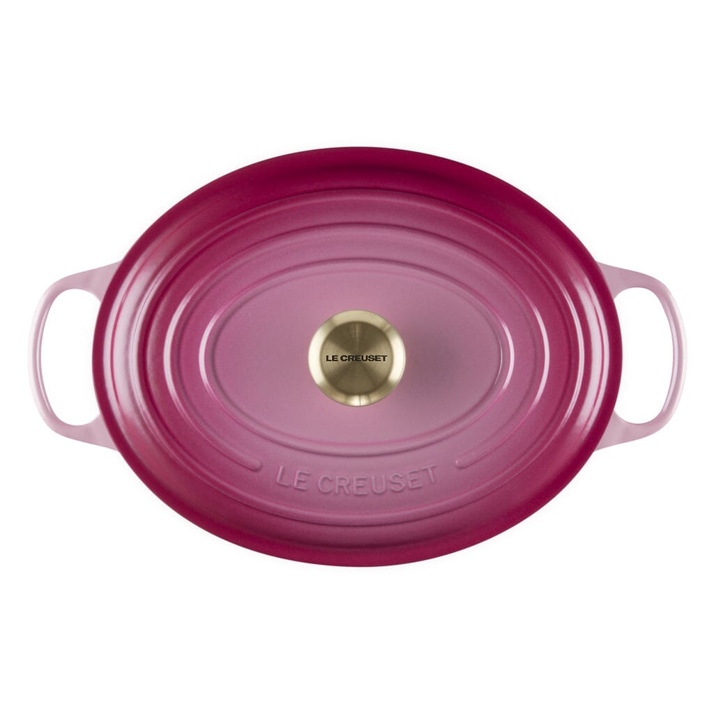 Le Creuset - Braadpan Ovaal in Geëmailleerd Gietijzer - Berry - 31 cm Braadpan Le Creuset 