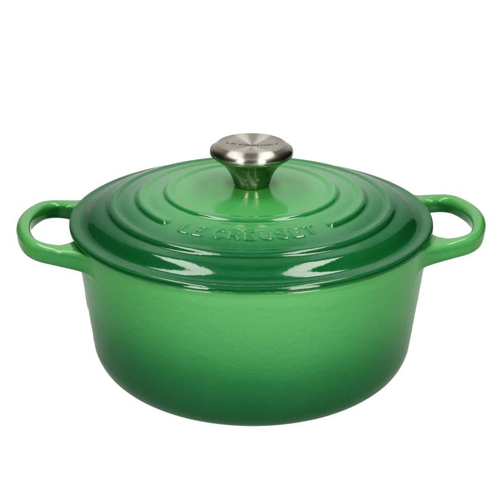 LeCreuset - Rôti- / Faitout Signature rond Bambou 24cm 4,2l