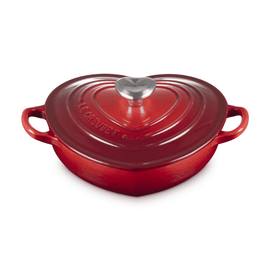 Le Creuset - Campagnard Hart - Kersenrood - 20 cm Le Creuset 