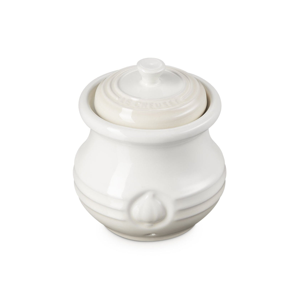 Le Creuset - Pot d'Ail Meringue Pot de Conservation 300ml Le Creuset