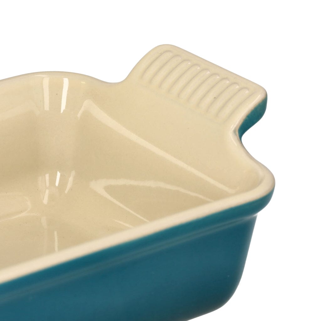 Le Creuset - Ovenschaal rechthoekig Deep Teal 19x14cm 1,1l Ovenschaal Le Creuset 