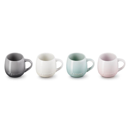Le Creuset - Set van 4 Mokken Coupe 0,32l Mok Le Creuset 