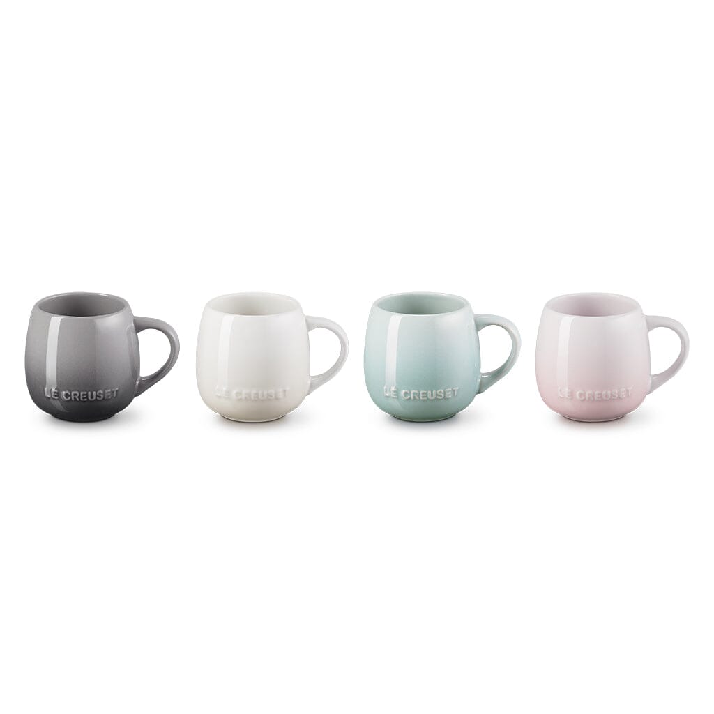 Le Creuset - Set van 4 Mokken Coupe 0,32l Mok Le Creuset 
