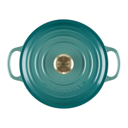 Le Creuset - Signature Braadpan - Bleu Riviera - 20 cm Le Creuset 