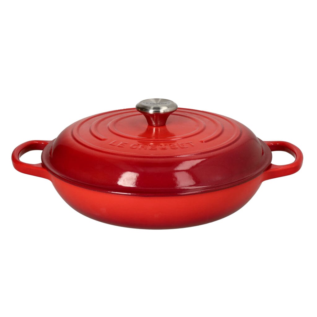 Le Creuset - Signature Campagnard Braadpan Kersenrood 26 cm Braadpan Le Creuset 