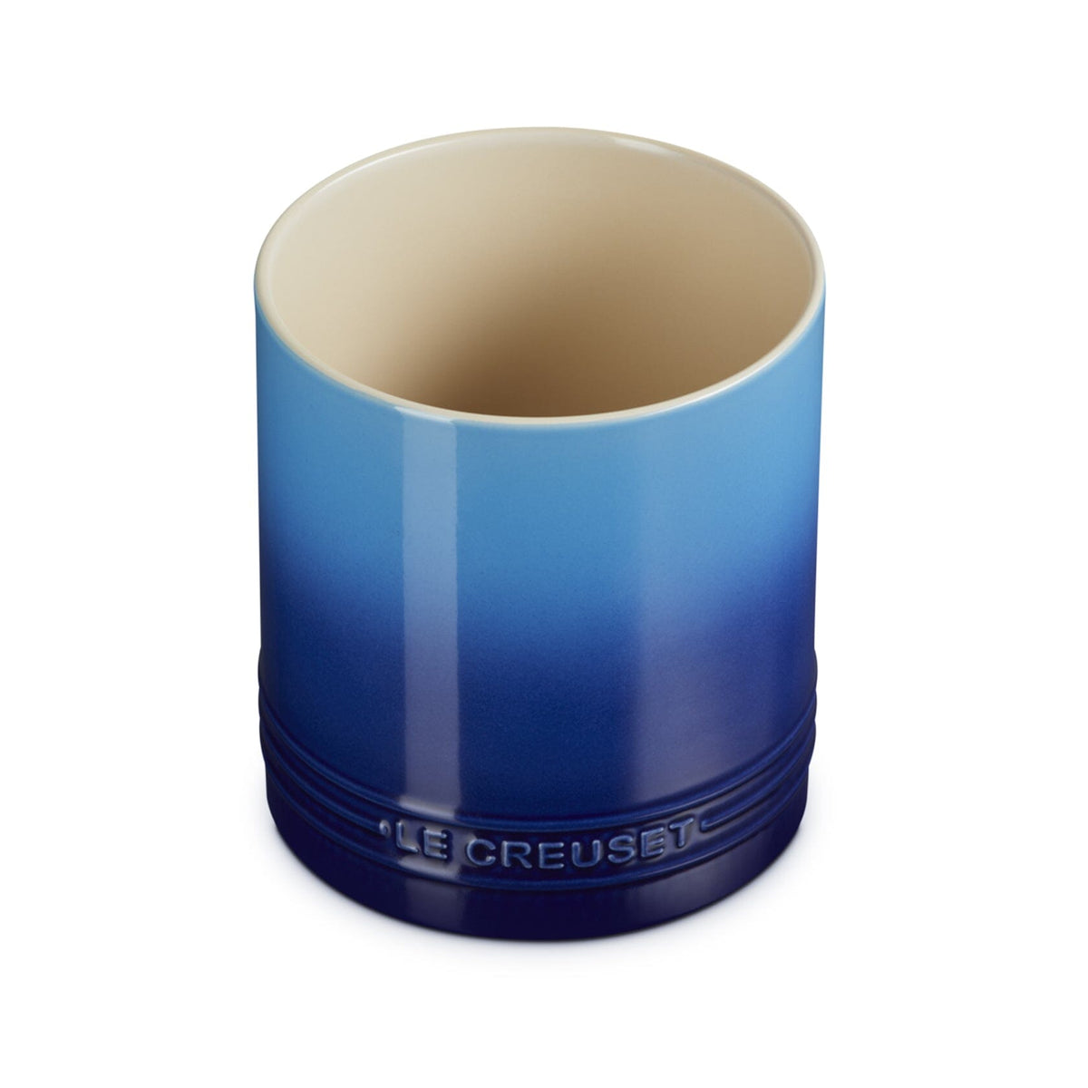 Le Creuset - Pot à spatule Azure 1,1 L, porte-ustensiles de cuisine Le Creuset 