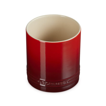 Le Creuset - Bol à spatules rouge cerise 1,1 L, porte-ustensiles de cuisine Le Creuset 