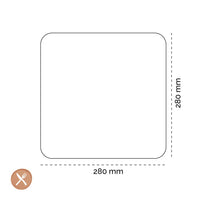 Lind DNA - Onderzetter Vierkant Nupo Kaviaar Onderzetter Lind DNA 