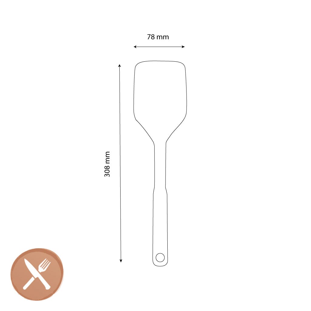 OXO - Spatel siliconen grijs OXO 