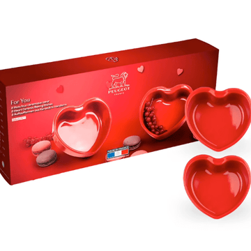 Peugeot - For You Duo Hartvormige Ovenschaal Peugeot 