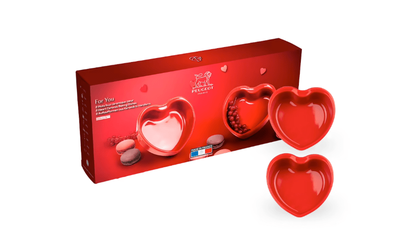 Peugeot - For You Duo Hartvormige Ovenschaal Peugeot 