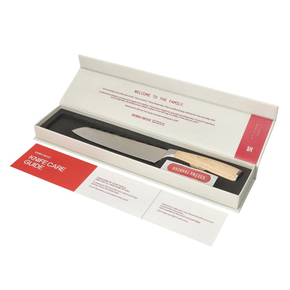 Couteaux Shinrai - Coffret de 6 couteaux Akari Damascus Print