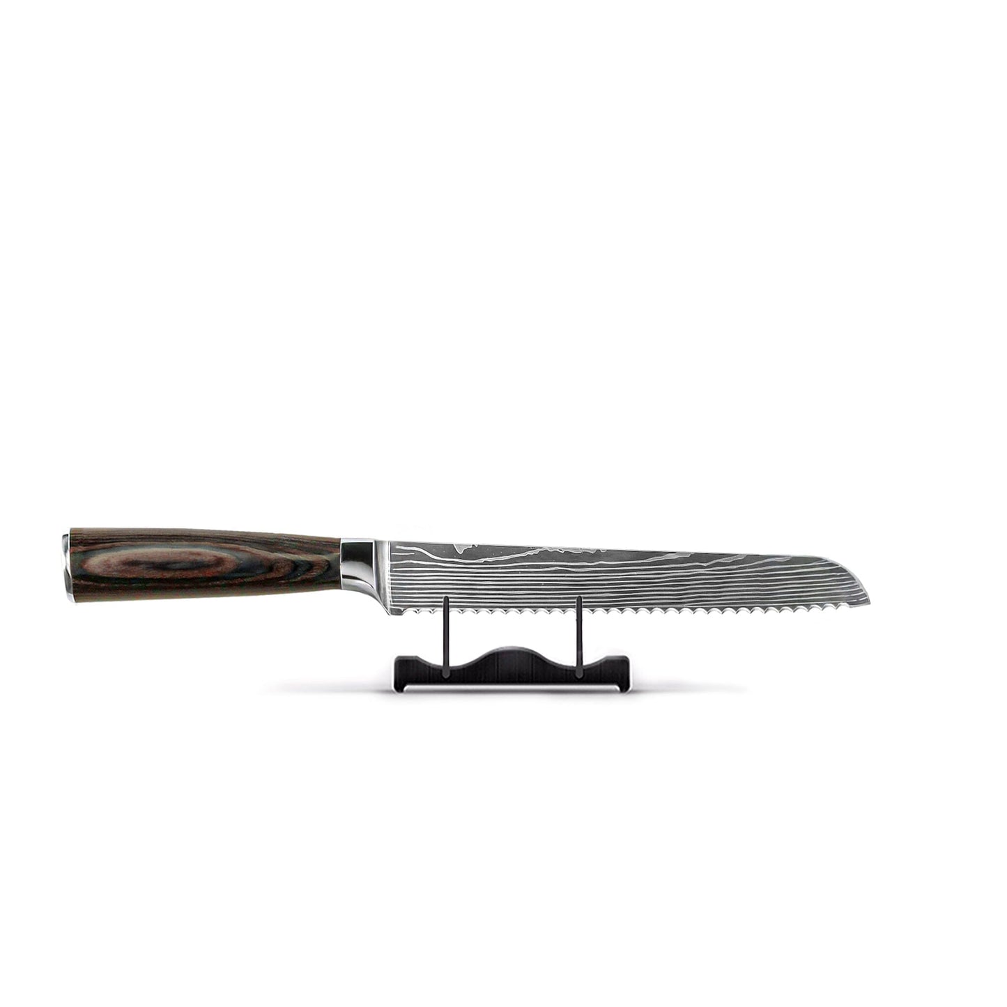 Shinrai Knives - Damascus Print 7-delige Messenset Messenset Shinrai Knives 