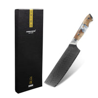 Shinrai Knives - Eclipse Series Damascus Nakirimes 18 cm Nakirimes Shinrai Knives 