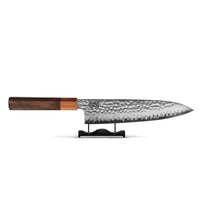 Shinrai Knives - Kigami Exclusive Damascus 5-delige set - Koksmes + Broodmes + Nakiri + Officemes + Schilmes Messenset Shinrai Knives 