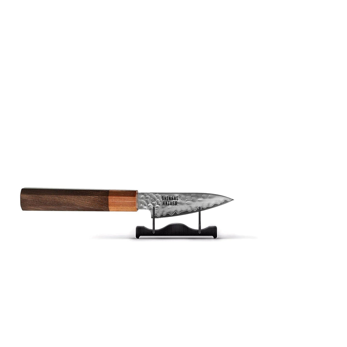Couteaux Shinrai - Coffret exclusif Kigami en acier damassé de 7 pièces + bloc à couteaux. Coffret de couteaux Stans avec bloc. Couteaux Shinrai.