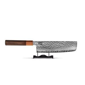 Couteaux Shinrai - Couteau Nakiri Damas exclusif Kigami 18 cm Couteaux Shinrai Nakirimes